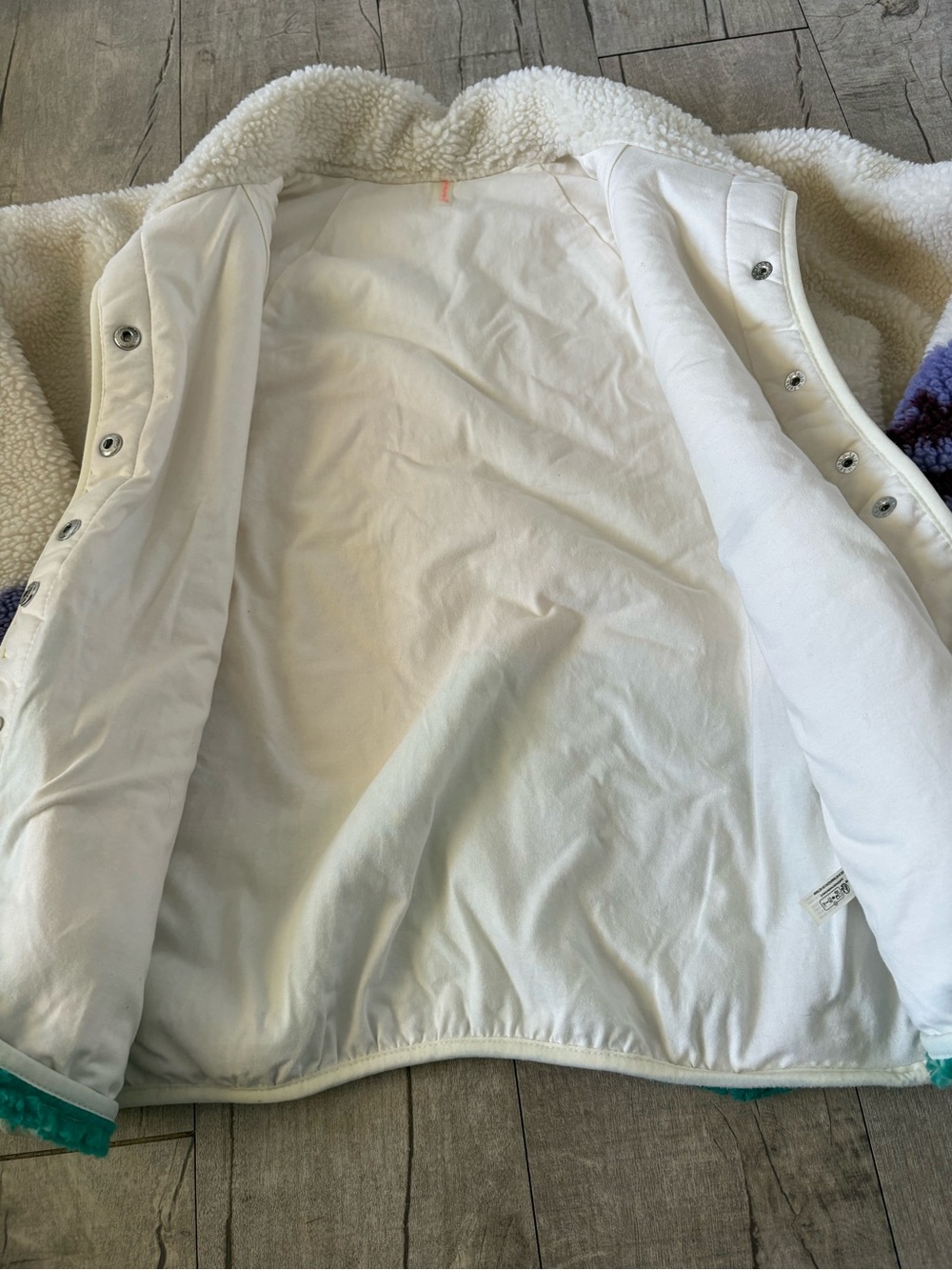 FP Movement by Free People Hit The Slopes Jacket with Sunrise Summit Print - Picture 7 of 9